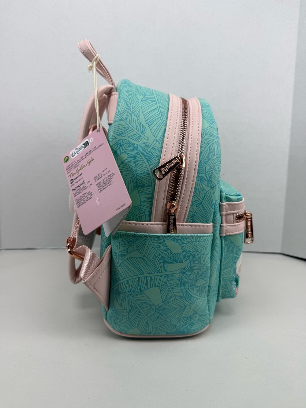 Loungefly Golden Girls Chibi Floral Sophia Blanche Rose Dorothy mini backpack - Picture 6 of 8
